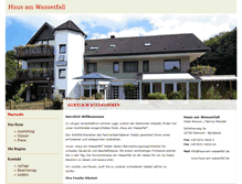 Tablet Screenshot of haus-am-wasserfall.de